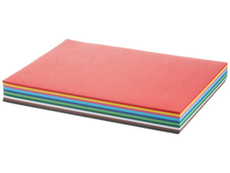 folia Carton de couleur, A3, 160 g/m2, lisse, assorti