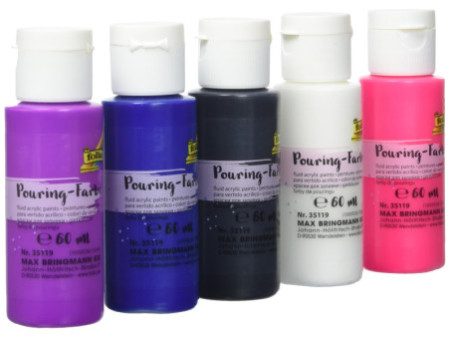 folia Peinture acrylique pour pouring 'INTENSE', assorti