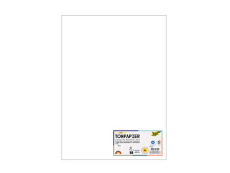 folia Papier de couleur, A3, 130 g/m2, blanc