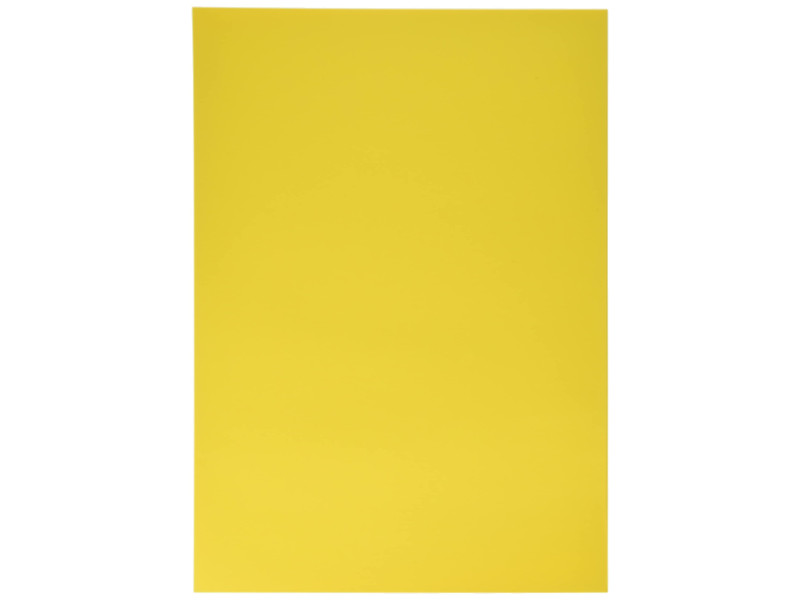 folia Papier de couleur, A3, 130 g/m2, or jaune