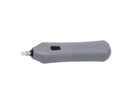 bind Gomme électrique, plastique ABS, gris