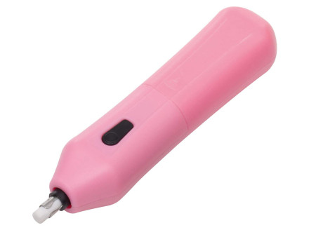 bind Gomme électrique, plastique ABS, rose