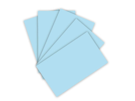 folia Papier de couleur, A3, 130 g/m2, bleu glacier
