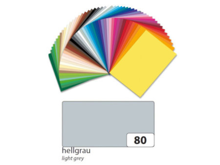 folia Papier de couleur, A3, 130 g/m2, gris clair