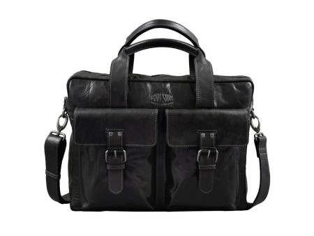 PRIDE&SOUL Sac pour ordinateur portable 'REAL ME', cuir