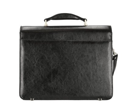 Alassio Porte-documents 'FAENZA', cuir véritable
