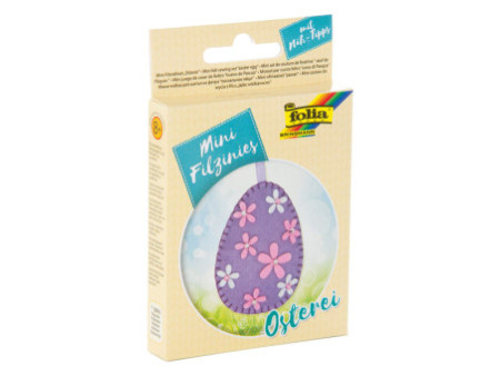 folia Mini Kit à coudre feutre 'Filzinies', Oeuf de Pâques