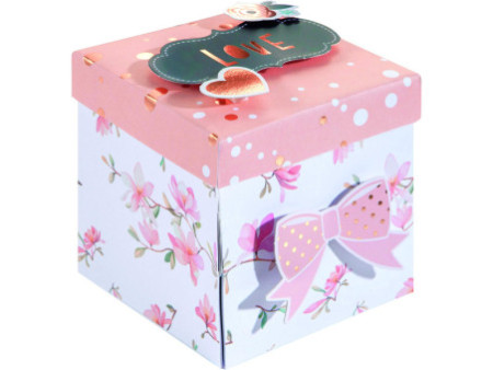 folia Explosion Box - kit d'activités manuelles 'Romantic'
