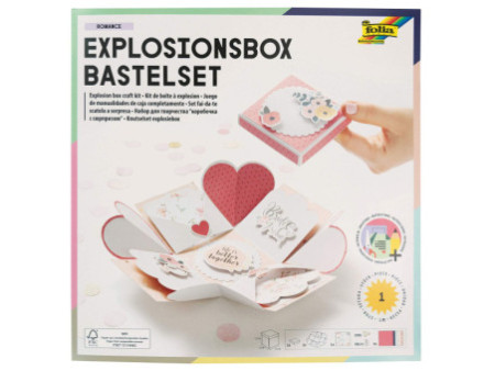 folia Explosion Box-Kit activités manuelles 'Happy Birthday'