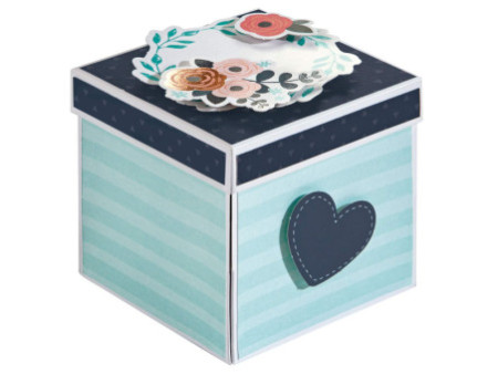 folia Explosion Box-Kit activités manuelles 'Happy Birthday'