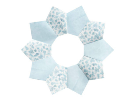 folia Set d'étoiles à plier 'Noel' (technique Meissner)