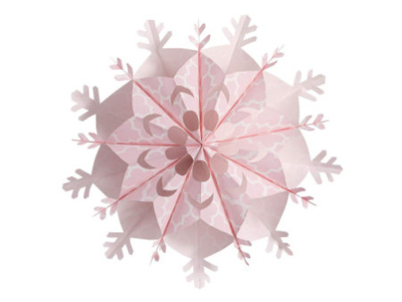 folia Set de création d'étoiles, rose / blanc