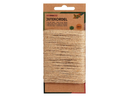 folia Cordon de jute, 20 m, naturel