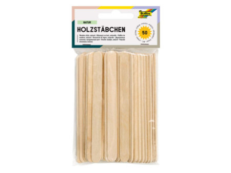 folia Bâtonnets en bois 'Nature', longueur : 114 mm, naturel