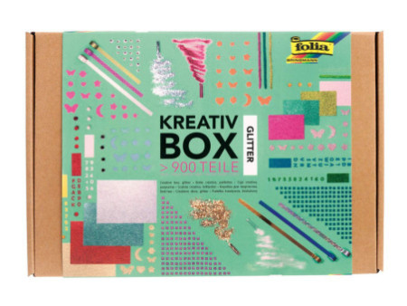 folia Box créative 'Glitter', plus de 900 pièces
