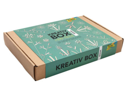 folia Box créative 'Wood', mix en bois, plus de 590 pièces
