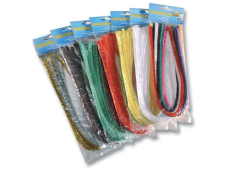 folia Fil métallique chenille (cure-pipe), assorti