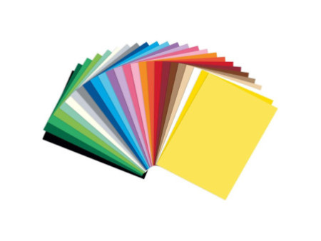 folia Carton de bricolage, A4, 300 g/m2, assorti