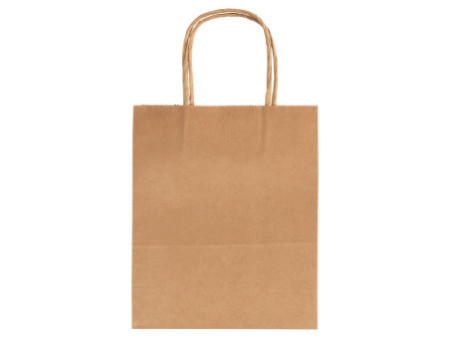 folia Sac en papier kraft, 180 x 80 x 210 mm, naturel