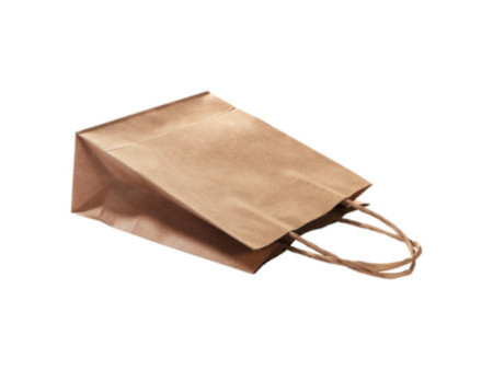 folia Sac en papier kraft, 180 x 80 x 210 mm, naturel