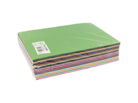 folia Papier de couleur, A4, 130 g/m2, assorti