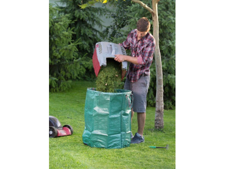 TerCasa Sac à végétaux, 272 litres, en polypropylène, vert