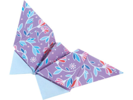 folia Feuilles de papier à plier 'Springtime', 150 x 150 mm