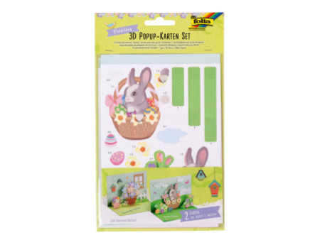 folia Kit de cartes PopUp 3D 'Printemps'