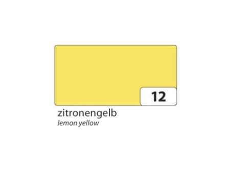 folia Carton de bricolage, (L)1.000 x (H)700 mm, jaune