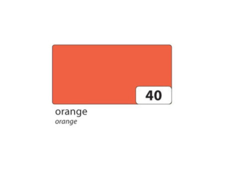 folia Carton de bricolage, (L)1.000 x (H)700 mm, orange