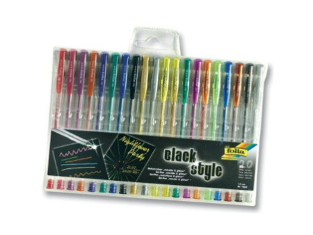 folia Stylo gel SUPER SELECTION, étui de 20