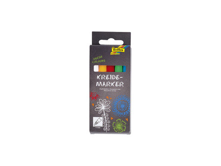folia Marqueur craie 'Fresh Colours', set de 5