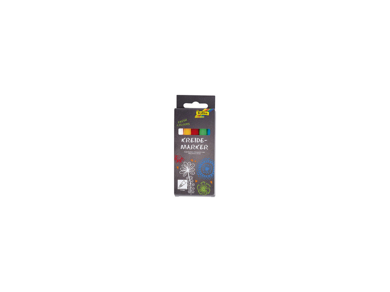 folia Marqueur craie 'Fresh Colours', set de 5