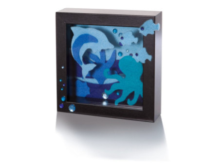 folia Feutrine de bricolage TON-IN-TON MIX, bleu