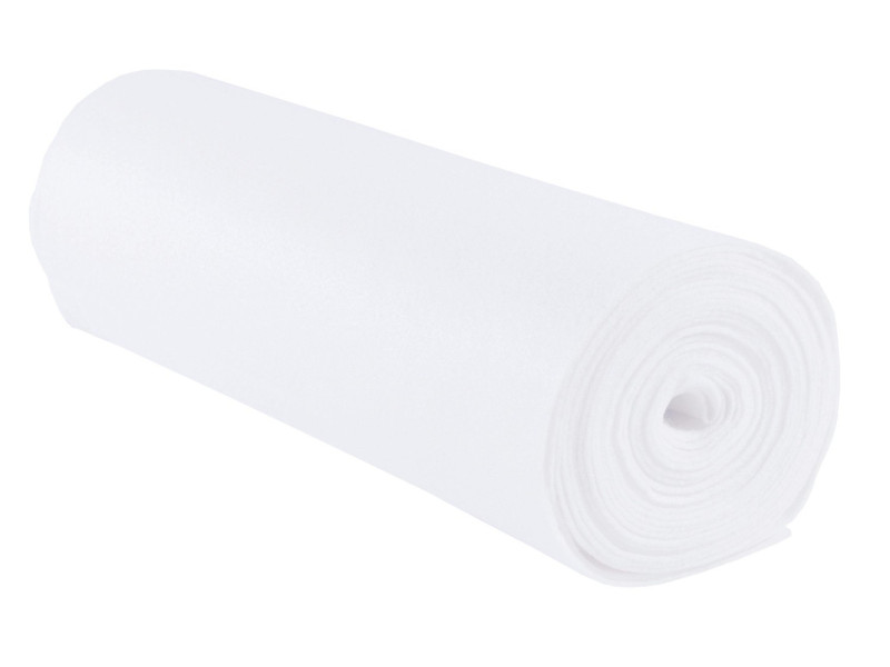 folia Feutrine de bricolage, 450 mm x 5 m, blanc