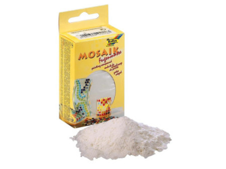folia Mastic pour mosaïque, 250 g, blanc