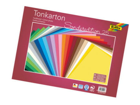 folia Carton de couleur, (L)350 x (H)500 mm, 220 g/m2