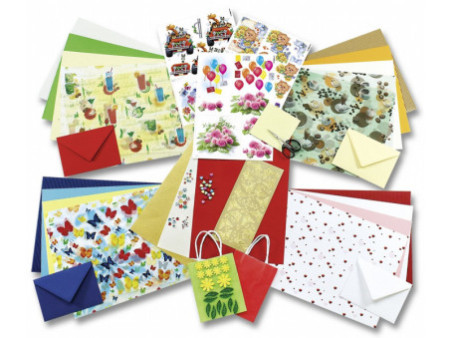 folia Kit créatif Tendance de bricolage, 114 pièces