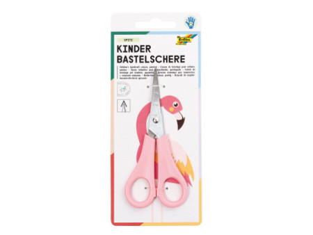 folia Ciseaux de bricolage pour enfants, pointu, L: 135 mm