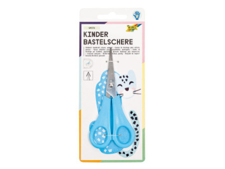 folia Ciseaux de bricolage pour enfants, pointu, L: 135 mm