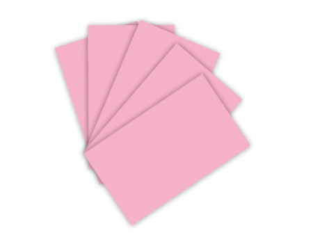 folia Carton de couleur, A4, 220 g/m2, rose