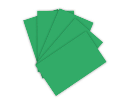 folia Carton de couleur, A4, 220 g/m2, vert émeraude