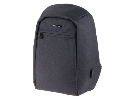 Lightpak Sac à dos 'SAFEPAK', avec port USB, anthracite