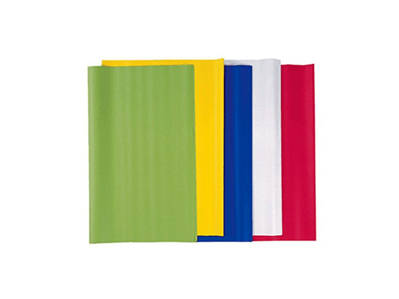 folia Papier de soie, (L)500 x (H)700 mm, bleu foncé