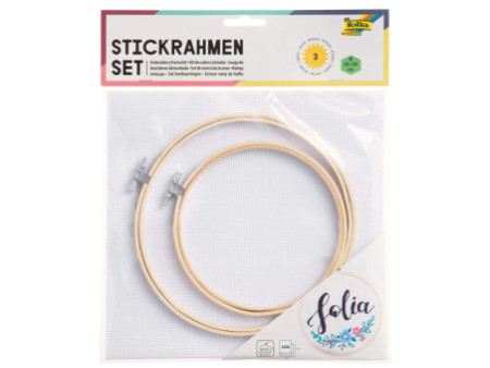 folia Kit broderie, 3 pièces