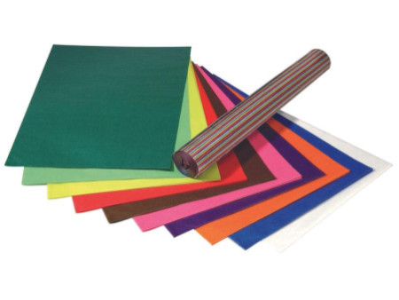 folia Papier transparent, 700 x 1.000 mm, rouge