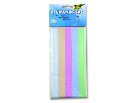 folia Papier de soie IRIDESCENT, 500 x 700 mm, assorti