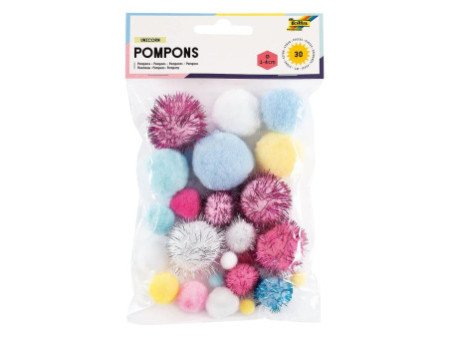 folia Pompons UNICORN, différentes tailles