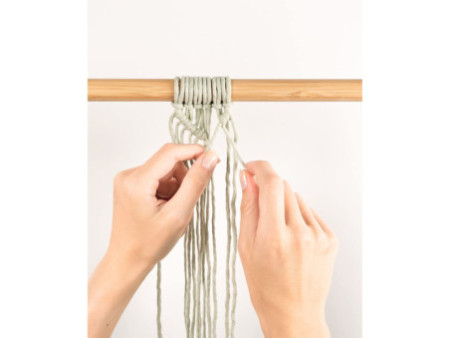 folia Kit macramé URBAN JUNGLE, 7 pièces