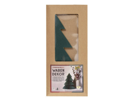 folia Décoration alvéolée CLASSIC XMAS TREE, taille: L